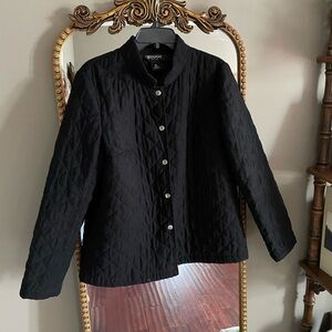 Briggs New York Black Quilted Puffer Jacket